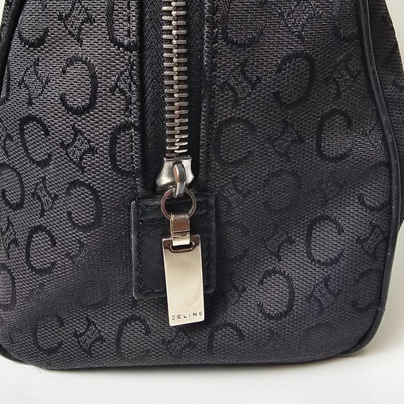 Celine Monogram Vintage Bag | Celine Bag in Black - Picture 8 of 15